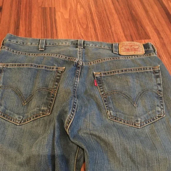 Levi's 501 XX Jeans Mens W38 x L30 Straight Leg Button Fly - Picture 6 of 12